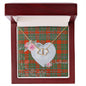 Gift To My Beautiful Girlfriend Valentine Necklace For Soulmate Anniversary Clan MacGregor Ancient Tartan Everlasting Love Necklace,valentine necklace, necklace girlfriend, necklace for wife, cute necklaces for girlfriend, jewelry for girlfriend, to my soulmate necklace, to my future wife necklace,
