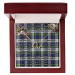 To My Beautiful Soulmate Necklace In Your Eyes I Have Found My Home Clan Gordon Dress Modern Tartan Forever Love Necklace Tartan Gift for Girlfriend Everlasting Love Necklace