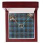 To My Beautiful Soulmate Necklace In Your Eyes I Have Found My Home Clan Angus Ancient Tartan Everlasting Love Necklace, Gift For Women, Gift For Wife, Gift For Girl Friend, Gift For Mother, Gift For Grandmother, Gift for Sister, Gift For Daughter, Gift for Mom