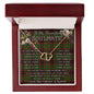 To My Beautiful Soulmate Necklace In Your Eyes I Have Found My Home Clan Buchan Modern Tartan Everlasting Love Necklace