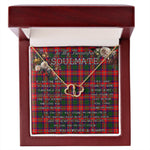 To My Beautiful Soulmate Necklace In Your Eyes I Have Found My Home Clan Belshes Tartan Everlasting Love Necklace