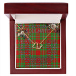 To My Beautiful Soulmate Necklace In Your Eyes I Have Found My Home Clan Peter Tartan Everlasting Love Necklace