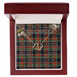 To My Beautiful Soulmate Necklace In Your Eyes I Have Found My Home Clan Fulton Tartan Everlasting Love Necklace
