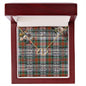 To My Beautiful Soulmate Necklace In Your Eyes I Have Found My Home Clan MacDuff Dress Ancient Tartan Forever Love Necklace Tartan Gift for Girlfriend Everlasting Love Necklace