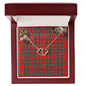 To My Beautiful Soulmate Necklace In Your Eyes I Have Found My Home Clan MacBean Tartan Forever Love Necklace Tartan Gift for Girlfriend Everlasting Love Necklace