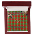 To My Beautiful Soulmate Necklace In Your Eyes I Have Found My Home Clan MacGregor Tartan Forever Love Necklace Tartan Gift for Girlfriend Everlasting Love Necklace