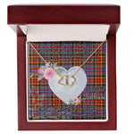 Gift To My Beautiful Girlfriend Valentine Necklace For Soulmate Anniversary Clan Dalrymple Orginal Tartan Everlasting Love Necklace, Gift For Women, Gift For Wife, Gift For Girl Friend, Gift For Mother, Gift For Grandmother, Gift for Sister, Gift For Daughter, Gift for Mom