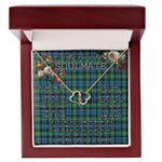 To My Beautiful Soulmate Necklace In Your Eyes I Have Found My Home Clan Lyon Hunting Tartan Everlasting Love Necklace