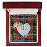 Gift To My Beautiful Girlfriend Valentine Necklace For Soulmate Anniversary Clan Stewart High Stewards Tartan Everlasting Love Necklace,valentine necklace, necklace girlfriend, necklace for wife, cute necklaces for girlfriend, jewelry for girlfriend, to my soulmate necklace, to my future wife necklace,