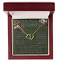 To My Beautiful Soulmate Necklace In Your Eyes I Have Found My Home Clan Gayre Tartan Forever Love Necklace Tartan Gift for Girlfriend Everlasting Love Necklace