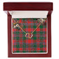 To My Beautiful Soulmate Necklace In Your Eyes I Have Found My Home Clan Dalzell Tartan Forever Love Necklace Tartan Gift for Girlfriend Everlasting Love Necklace