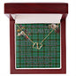 To My Beautiful Soulmate Necklace In Your Eyes I Have Found My Home Clan Duncan of Sketraw Tartan Forever Love Necklace Tartan Gift for Girlfriend Everlasting Love Necklace