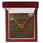 To My Beautiful Soulmate Necklace In Your Eyes I Have Found My Home Clan Nithsdale Tartan Everlasting Love Necklace