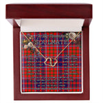 To My Beautiful Soulmate Necklace In Your Eyes I Have Found My Home Clan Cameron Of Lochiel Modern Tartan Everlasting Love Necklace