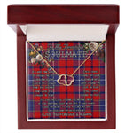 To My Beautiful Soulmate Necklace In Your Eyes I Have Found My Home Clan Wishart Tartan Everlasting Love Necklace