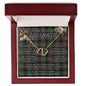 To My Beautiful Soulmate Necklace In Your Eyes I Have Found My Home Clan Lyle Tartan Everlasting Love Necklace
