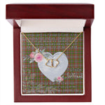 Gift To My Beautiful Girlfriend Valentine Necklace For Soulmate Anniversary Clan Hunter 1819 Tartan Everlasting Love Necklace,valentine necklace, necklace girlfriend, necklace for wife, cute necklaces for girlfriend, jewelry for girlfriend, to my soulmate necklace, to my future wife necklace,