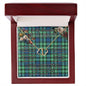 To My Beautiful Soulmate Necklace In Your Eyes I Have Found My Home Clan Graham of Montrose Ancient Tartan Forever Love Necklace Tartan Gift for Girlfriend Everlasting Love Necklace