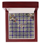 To My Beautiful Soulmate Necklace In Your Eyes I Have Found My Home Clan Livingstone Dress Tartan Everlasting Love Necklace
