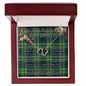 To My Beautiful Soulmate Necklace In Your Eyes I Have Found My Home Clan Mow Tartan Forever Love Necklace Tartan Gift for Girlfriend Everlasting Love Necklace