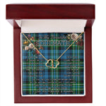 To My Beautiful Soulmate Necklace In Your Eyes I Have Found My Home Clan Arbuthnott Hunting Tartan Everlasting Love Necklace, Gift For Women, Gift For Wife, Gift For Girl Friend, Gift For Mother, Gift For Grandmother, Gift for Sister, Gift For Daughter, Gift for Mom
