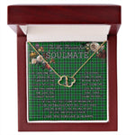 To My Beautiful Soulmate Necklace In Your Eyes I Have Found My Home Clan Innes Hunting Tartan Everlasting Love Necklace