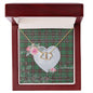 Gift To My Beautiful Girlfriend Valentine Necklace For Soulmate Anniversary Clan MacKinnon Hunting Ancient Tartan Everlasting Love Necklace,valentine necklace, necklace girlfriend, necklace for wife, cute necklaces for girlfriend, jewelry for girlfriend, to my soulmate necklace, to my future wife necklace,
