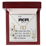 Mom Necklace Gift - Love You Always And Forever - Mother's Day Gift, Mother's Day Everlasting Love Necklace