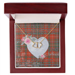 Gift To My Beautiful Girlfriend Valentine Necklace For Soulmate Anniversary Clan MacDougall Ancient Tartan Everlasting Love Necklace,valentine necklace, necklace girlfriend, necklace for wife, cute necklaces for girlfriend, jewelry for girlfriend, to my soulmate necklace, to my future wife necklace,