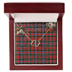 To My Beautiful Soulmate Necklace In Your Eyes I Have Found My Home Clan MacDuff Modern Tartan Forever Love Necklace Tartan Gift for Girlfriend Everlasting Love Necklace