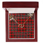 To My Beautiful Soulmate Necklace In Your Eyes I Have Found My Home Clan Wallace Tartan Everlasting Love Necklace