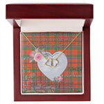 Gift To My Beautiful Girlfriend Valentine Necklace For Soulmate Anniversary Clan Munro Ancient Tartan Everlasting Love Necklace,valentine necklace, necklace girlfriend, necklace for wife, cute necklaces for girlfriend, jewelry for girlfriend, to my soulmate necklace, to my future wife necklace,