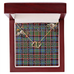 To My Beautiful Soulmate Necklace In Your Eyes I Have Found My Home Clan Glass Tartan Forever Love Necklace Tartan Gift for Girlfriend Everlasting Love Necklace