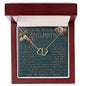 To My Beautiful Soulmate Necklace In Your Eyes I Have Found My Home Clan Broun Tartan Everlasting Love Necklace