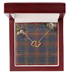 To My Beautiful Soulmate Necklace In Your Eyes I Have Found My Home Clan Fraser Hunting Modern Tartan Everlasting Love Necklace