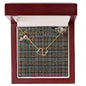 To My Beautiful Soulmate Necklace In Your Eyes I Have Found My Home Clan Gordon Weathered Tartan Forever Love Necklace Tartan Gift for Girlfriend Everlasting Love Necklace