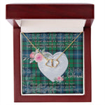 Gift To My Beautiful Girlfriend Valentine Necklace For Soulmate Anniversary Clan Urquhart Ancient Tartan Everlasting Love Necklace,valentine necklace, necklace girlfriend, necklace for wife, cute necklaces for girlfriend, jewelry for girlfriend, to my soulmate necklace, to my future wife necklace,