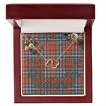 To My Beautiful Soulmate Necklace In Your Eyes I Have Found My Home Clan MacFarlane Ancient Tartan Forever Love Necklace Tartan Gift for Girlfriend Everlasting Love Necklace