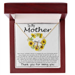 Mom Necklace, To My Mother Necklace Gift For Mom, Mother's Day Necklace From Daughter Son