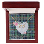 Gift To My Beautiful Girlfriend Valentine Necklace For Soulmate Anniversary Clan MacKinlay Ancient Tartan Everlasting Love Necklace,valentine necklace, necklace girlfriend, necklace for wife, cute necklaces for girlfriend, jewelry for girlfriend, to my soulmate necklace, to my future wife necklace,
