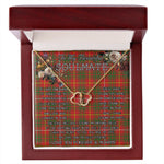 To My Beautiful Soulmate Necklace In Your Eyes I Have Found My Home Clan Bruce Modern Tartan Everlasting Love Necklace