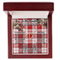 To My Beautiful Soulmate Necklace In Your Eyes I Have Found My Home Clan Maxwell Plaid Tartan Forever Love Necklace Tartan Gift for Girlfriend Everlasting Love Necklace