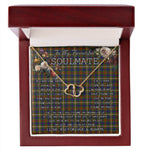 To My Beautiful Soulmate Necklace In Your Eyes I Have Found My Home Clan Fraser Hunting Tartan Everlasting Love Necklace