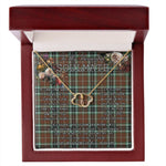 To My Beautiful Soulmate Necklace In Your Eyes I Have Found My Home Clan Thomson Hunting Modern Tartan Everlasting Love Necklace