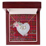 Gift To My Beautiful Girlfriend Valentine Necklace For Soulmate Anniversary Clan Murray of Tulloch Tartan Everlasting Love Necklace,valentine necklace, necklace girlfriend, necklace for wife, cute necklaces for girlfriend, jewelry for girlfriend, to my soulmate necklace, to my future wife necklace,