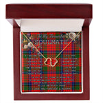 To My Beautiful Soulmate Necklace In Your Eyes I Have Found My Home Clan Nicolson Tartan Everlasting Love Necklace