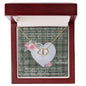 Gift To My Beautiful Girlfriend Valentine Necklace For Soulmate Anniversary Clan Craig Tartan Everlasting Love Necklace,valentine necklace, necklace girlfriend, necklace for wife, cute necklaces for girlfriend, jewelry for girlfriend, to my soulmate necklace, to my future wife necklace,