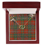 To My Beautiful Soulmate Necklace In Your Eyes I Have Found My Home Clan Hay Tartan Everlasting Love Necklace