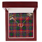 To My Beautiful Soulmate Necklace In Your Eyes I Have Found My Home Clan Wauchope Tartan Everlasting Love Necklace
