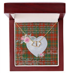 Gift To My Beautiful Girlfriend Valentine Necklace For Soulmate Anniversary Clan Hay Tartan Everlasting Love Necklace, Gift For Women, Gift For Wife, Gift For Girl Friend, Gift For Mother, Gift For Grandmother, Gift for Sister, Gift For Daughter, Gift for Mom